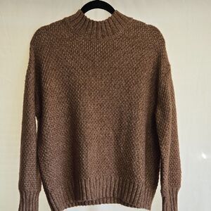 RVCA Women's Brown Knit Sweater